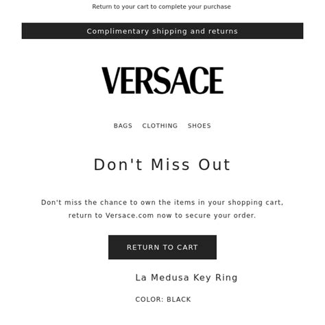 versace promotion code 2022|versace promo code first order.